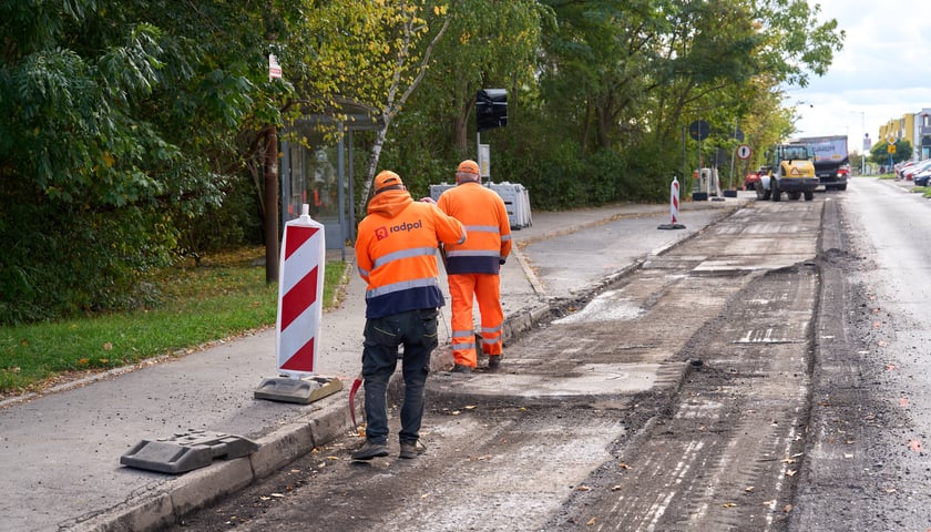 Rozpoczął się remont ulicy Żmudzkiej