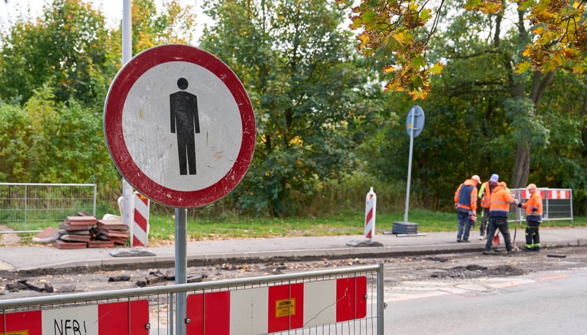 Rozpoczął się remont ulicy Żmudzkiej