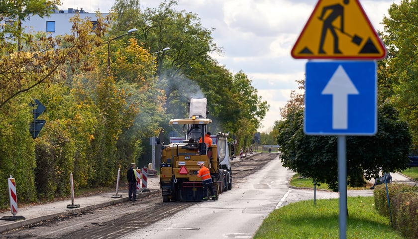 Rozpoczął się remont ulicy Żmudzkiej