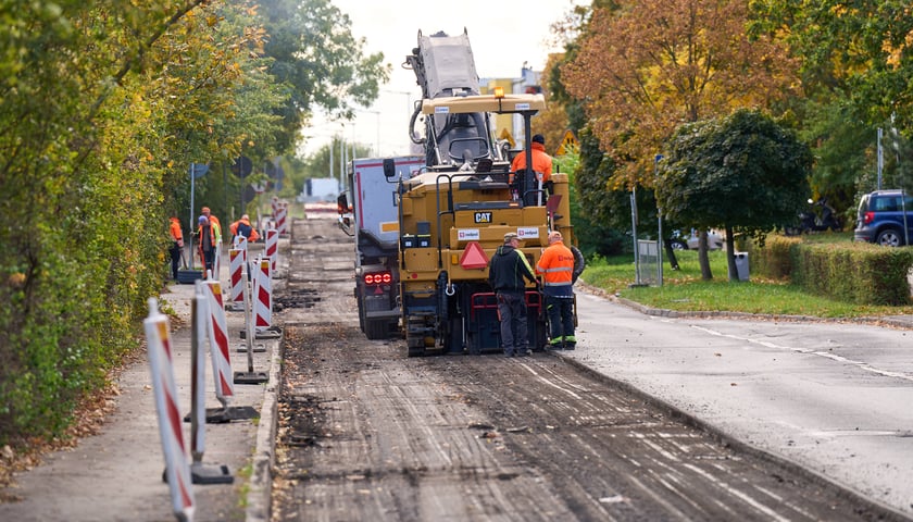 Rozpoczął się remont ulicy Żmudzkiej