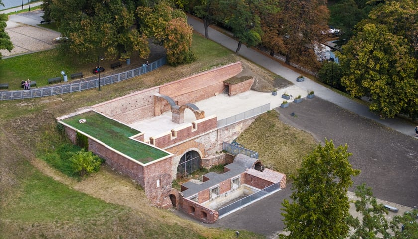 Bastion Ceglarski na Wzgórzu Polskim we Wrocławiu po remoncie