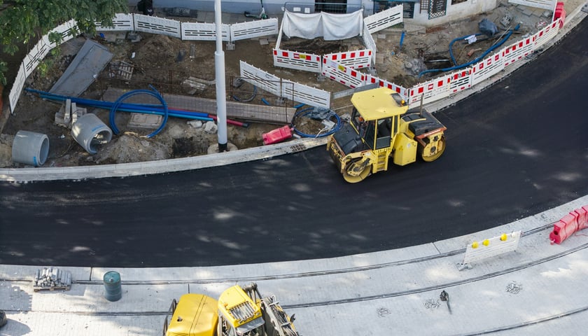 Ostatni etap prac na budowie węzła przesiadkowego Drobnera-Dubois