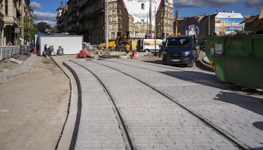 Ostatni etap prac na budowie węzła przesiadkowego Drobnera-Dubois
