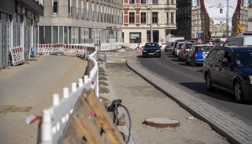 Ostatni etap prac na budowie węzła przesiadkowego Drobnera-Dubois