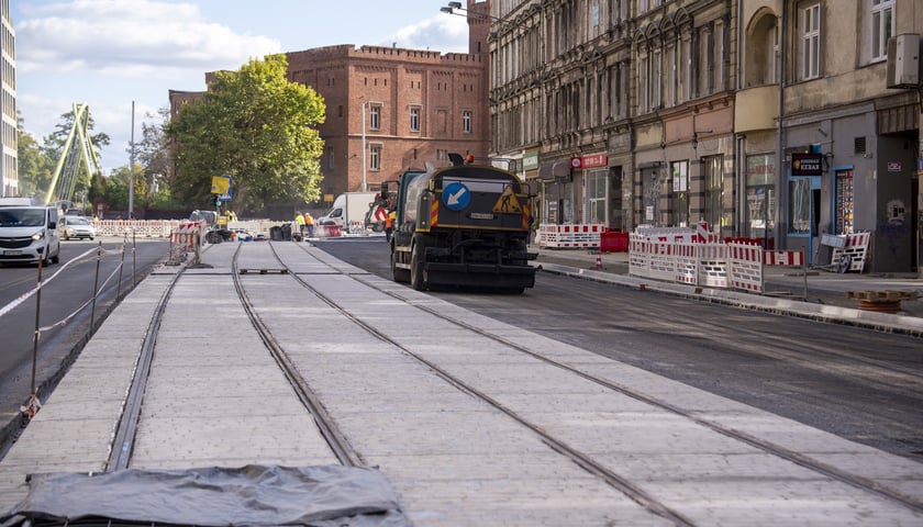 Ostatni etap prac na budowie węzła przesiadkowego Drobnera-Dubois