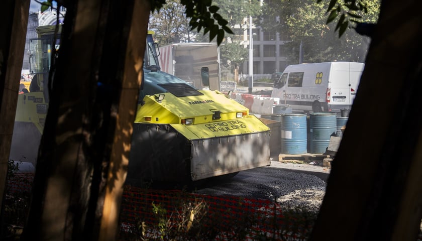 Ostatni etap prac na budowie węzła przesiadkowego Drobnera-Dubois