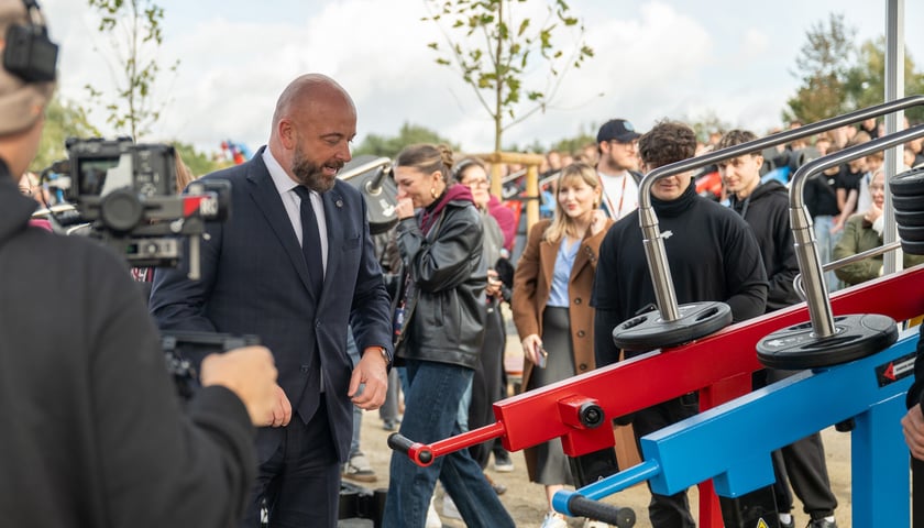 Otwarcie największej siłowni plenerowej WK DZIK w Polsce, która powstała przy stadionie Tarczyński Arena we Wrocławiu - 14.10.2026