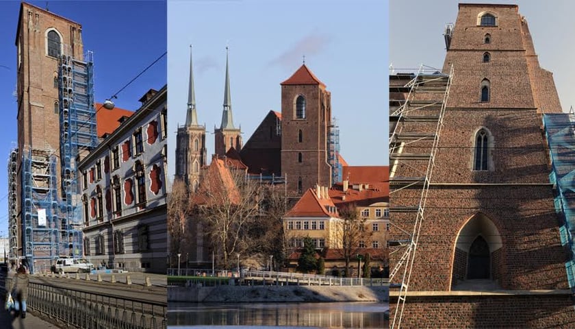 Finał remontu wieży kościoła na Piasku