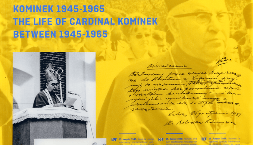 Wystawa o kardynale Kominku – nieznanym Ojcu Europy – w Brukseli