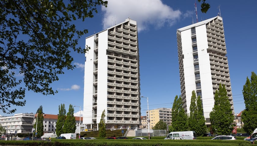 Domy studenckie Kredka i Ołówek na Placu Grunwaldzkim