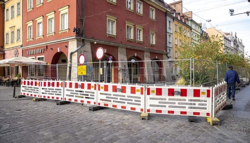 Pierwszy dzień remontu ulicy Ruskiej – zdjęcie z soboty 17 października