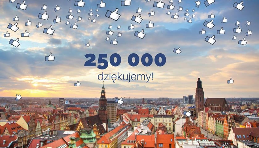 Wrocław z największą liczbą fanów na Facebooku