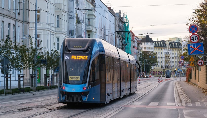 Tramwaje wróciły na ulicę Pomorską – zdjęcie z soboty 24 października