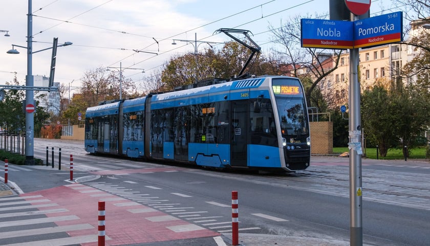 Tramwaje wróciły na ulicę Pomorską – zdjęcie z soboty 24 października