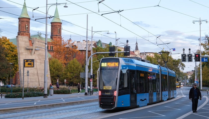 Tramwaje wróciły na ulicę Pomorską – zdjęcie z soboty 24 października