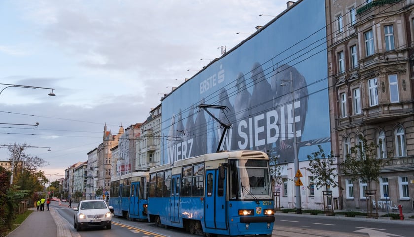 Tramwaje wróciły na ulicę Pomorską – zdjęcie z soboty 24 października