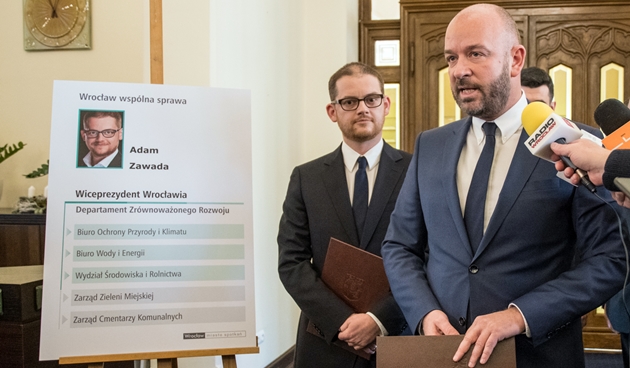 Adam Zawada nowym wiceprezydentem Wrocławia