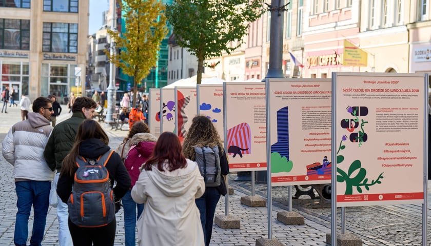 Wystawa "Strategia Wrocław 2050" na Rynku, 26.10.2026 r.