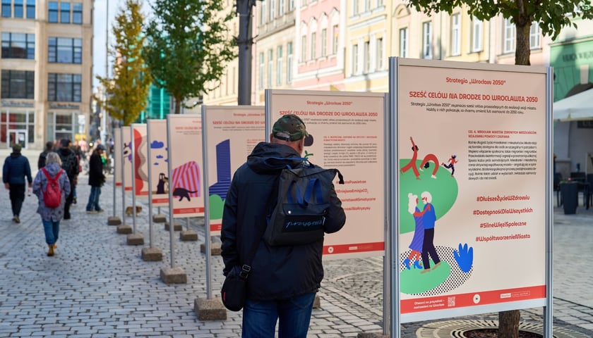 Wystawa "Strategia Wrocław 2050" na Rynku, 26.10.2026 r.