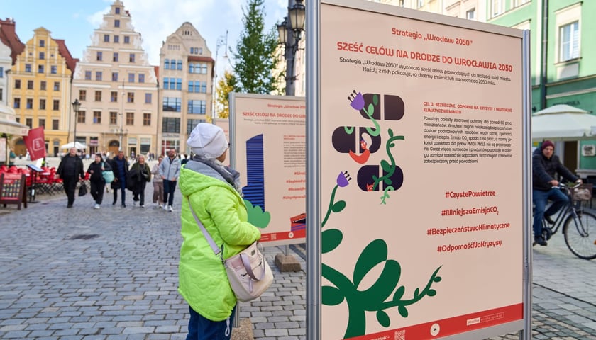 Wystawa "Strategia Wrocław 2050" na Rynku, 26.10.2026 r.
