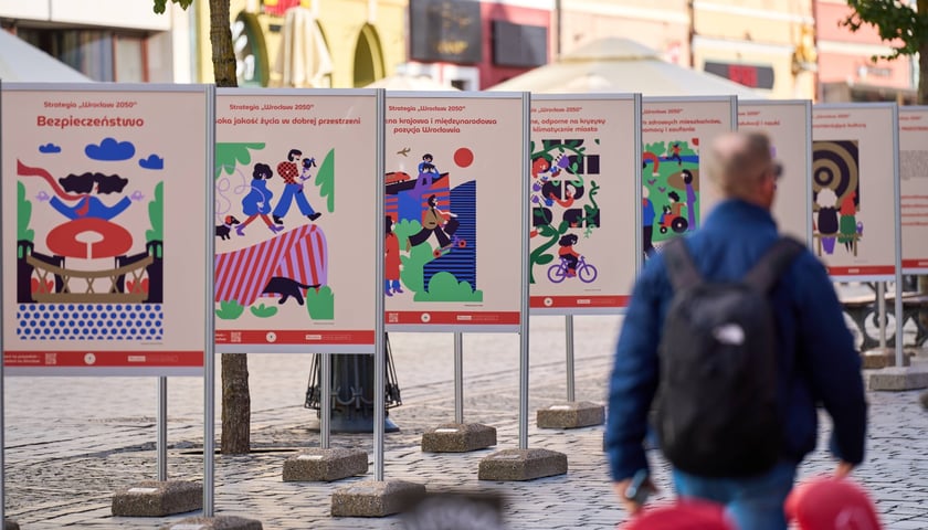 Wystawa "Strategia Wrocław 2050" na Rynku, 26.10.2026 r.