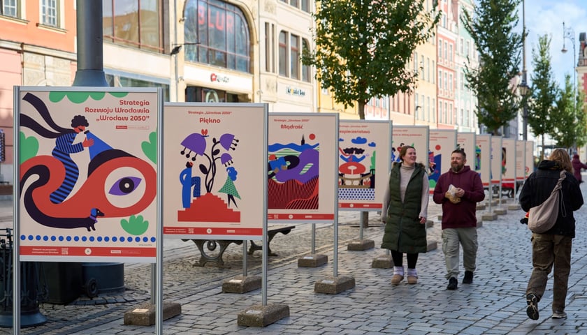 Wystawa "Strategia Wrocław 2050" na Rynku, 26.10.2026 r.
