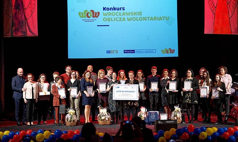 Najlepsi wrocławscy wolontariusze nagrodzeni