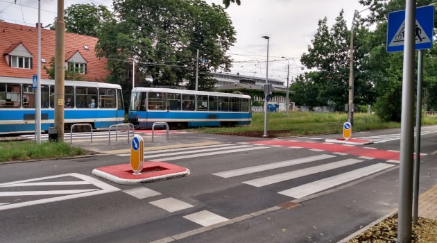 Nowe przejścia dla pieszych we Wrocławiu