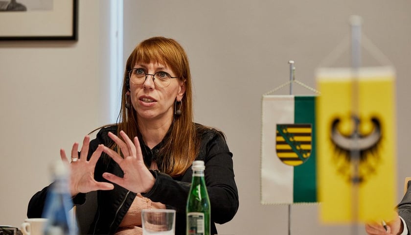 Saksońska minister Katja Meier z wizytą we Wrocławiu