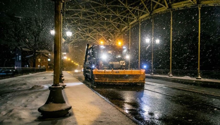 Zamiecie śnieżne we Wrocławiu. Ostrzeżenie IMGW