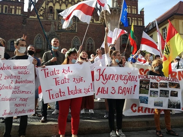 Dzień Solidarności z Białorusią we Wrocławiu