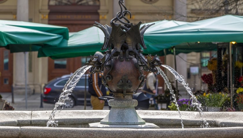 fontanna Smoki na pl. Solnym
