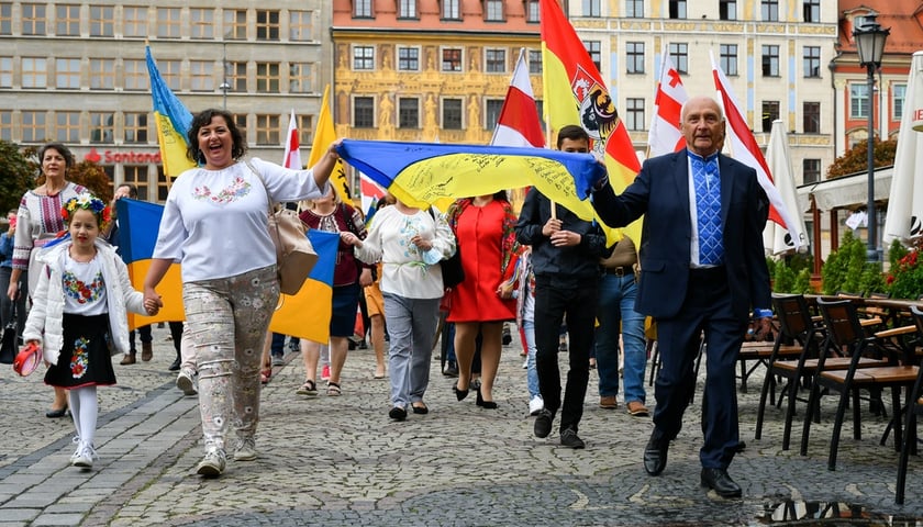 24 sierpnia Dzień Niepodległości Ukrainy. Wrocławskie obchody