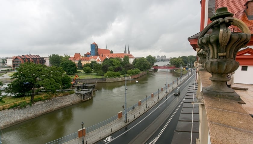 Wrocław widziany z góry