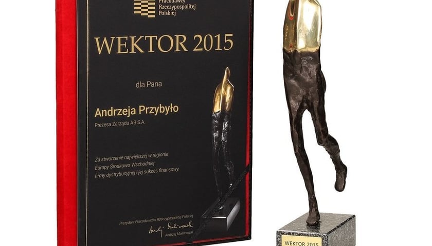 Prezes wrocławskiej spółki nagrodzony przez polskich pracodawców