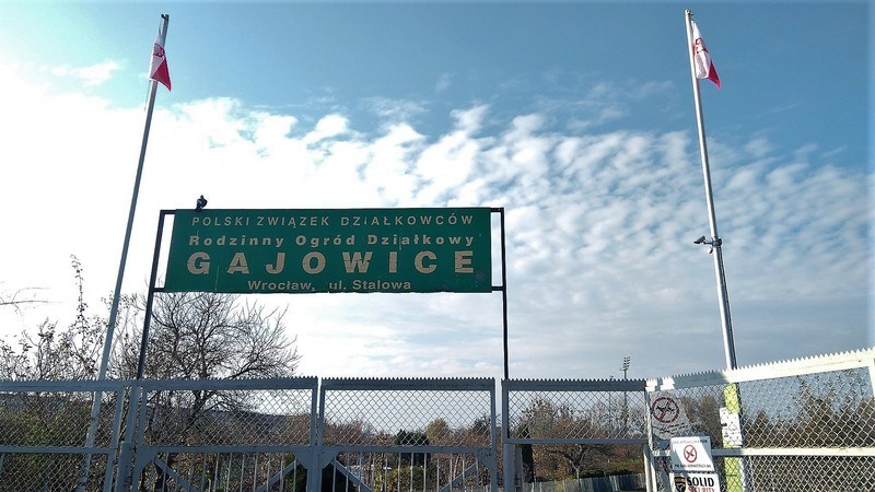 Niebawem remont na terenie ROD – Gajowice. Nowa droga i plac zabaw