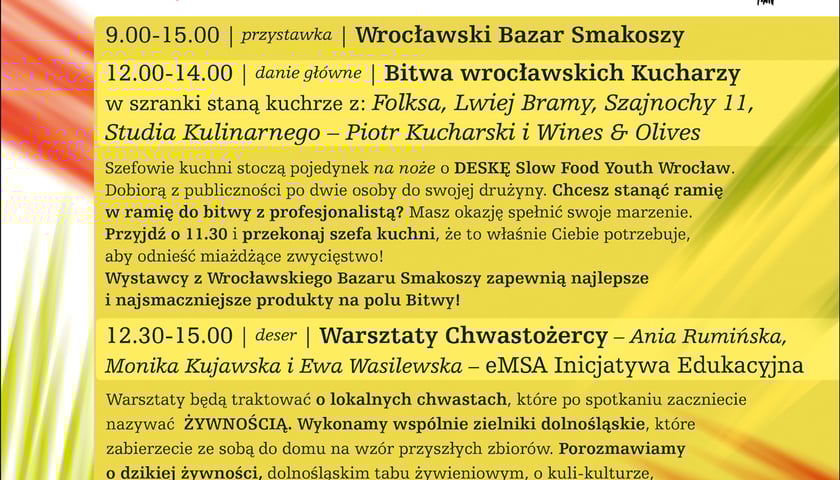 Bazar Smakoszy w wersji slow