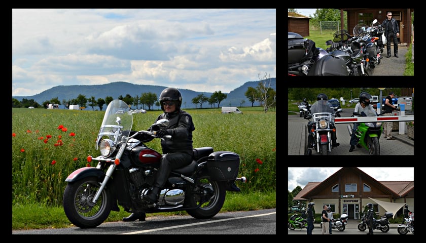 Motocykliści promują pogranicze