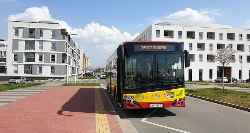  linia 722 nie cieszy się popularnością wśród mieszkańców Osiedla Nowe Żerniki