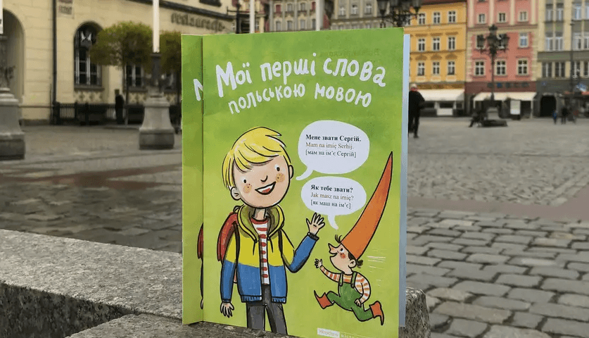Moje pierwsze słowa po polsku – ukraińsko-rosyjski słowniczek dla dzieci