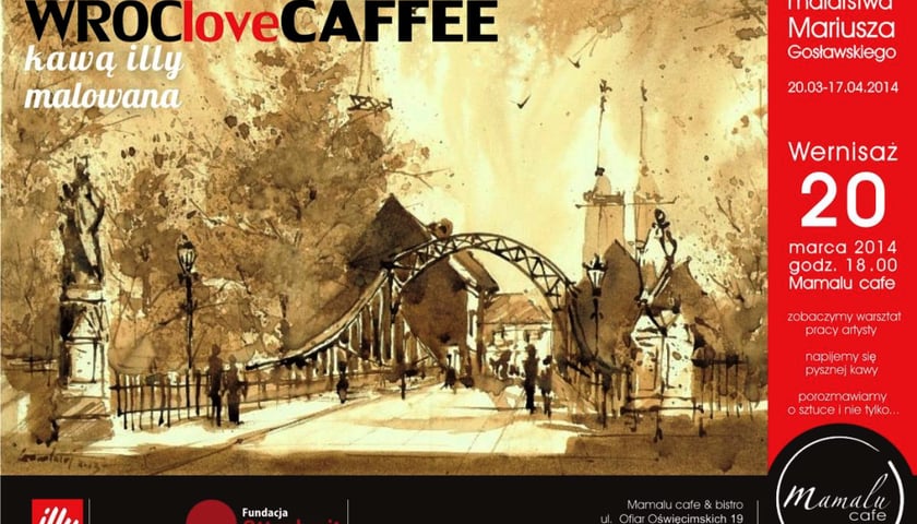 Wrocław kawą malowany
