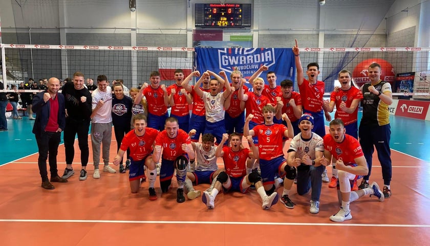 Juniorzy wrocławskiej Gwardii w meczu o 3. miejsce pokonali zespół Trefla Gdańsk