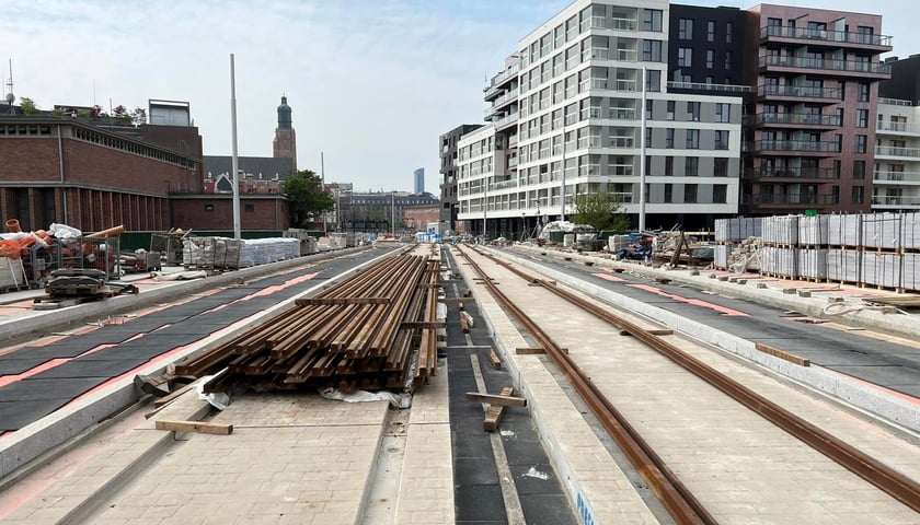 Prace przy remoncie mostów Pomorskich idą zgodnie z planem. Po ich zakończeniu przeprawą znowu pojadą tramwaje.