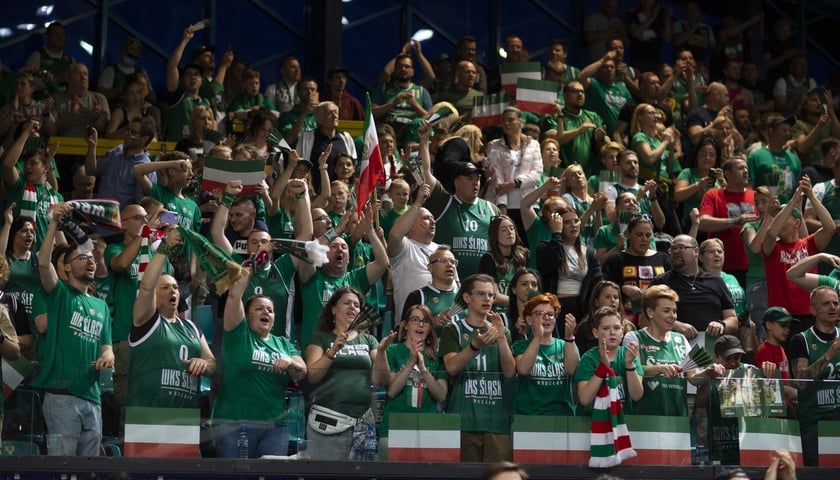 Śląsk Wrocław- Czarni Słupsk mecz w Orbicie