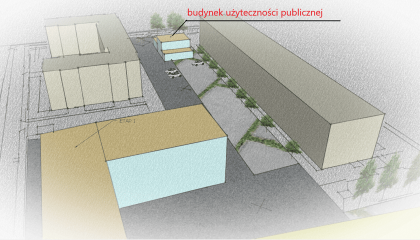 Inwestycja TBS przy ulicy Głubczyckiej - projekt zagospodarowania przestrzeni