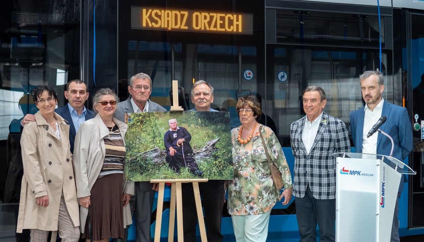 tramwaj dla „Orzecha” wyjechał na wrocławskie tory