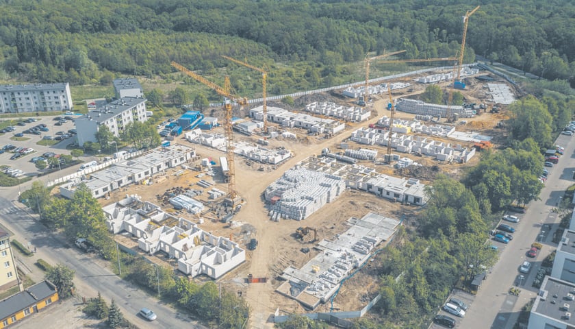 Budowa nowego osiedla TBS w Leśnicy