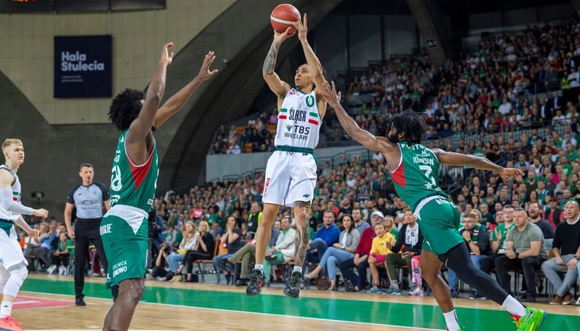 Nasi zawodnicy (na zdjęciu Travis Trice) na pewno słyszą głośny doping kibiców Śląska