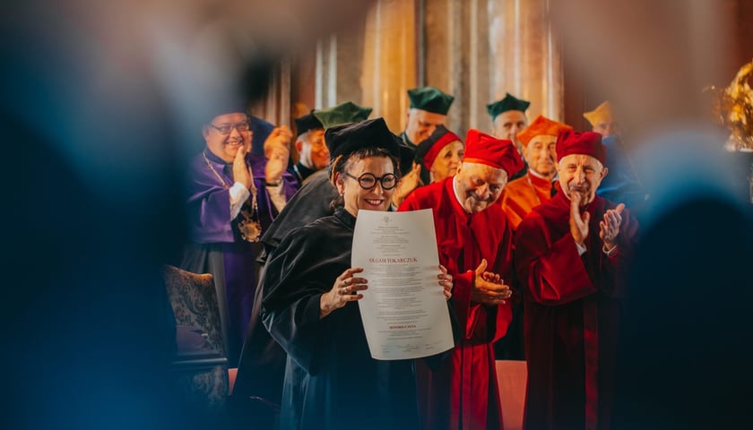 Olga Tokarczuk doktorką honoris causa Uniwersytetu Wrocławskiego