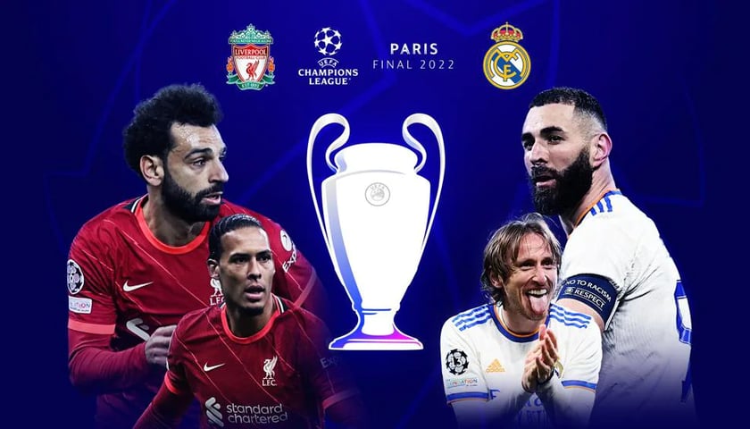 Finał Ligi Mistrzów 2022 - plakat UEFA
